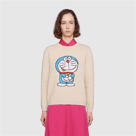 gucci doraemon sweater|doraemon x gucci colors.